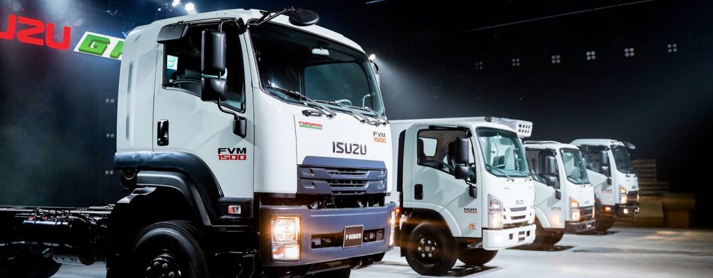 Chuỗi sản phẩm xe tải mới Isuzu Master Truck Euro5 Green Power